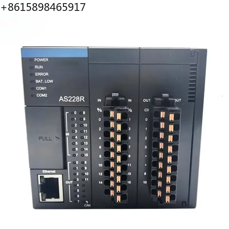 PLC Controller AS228R-A Electronics Programming Controllers PLC Module Stock in Warehouse