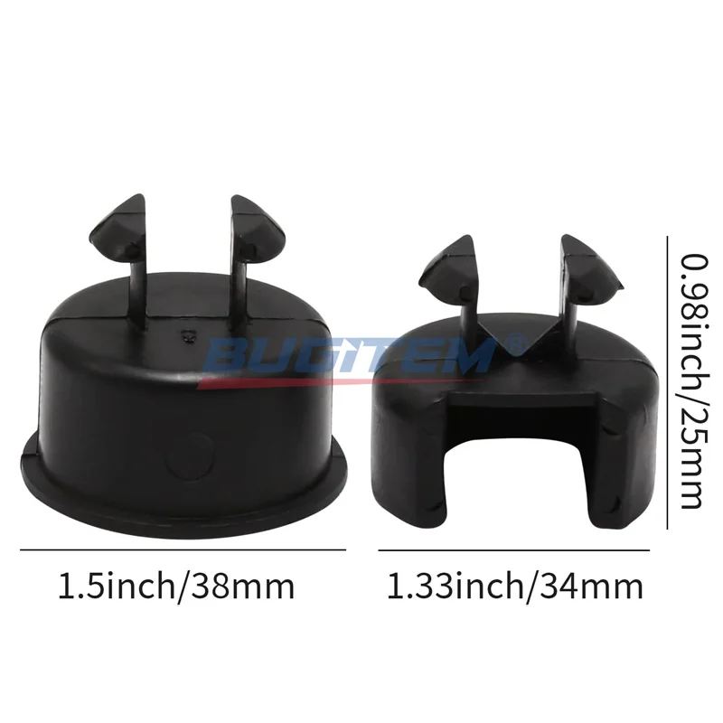 2PCS 55276077AB 55276076AC Tailgate Pivot Bushing Kit For Dodge Ram 1500 2002-2008 Ram 2500/3500 2003-2009 55276077AC 5276076AD