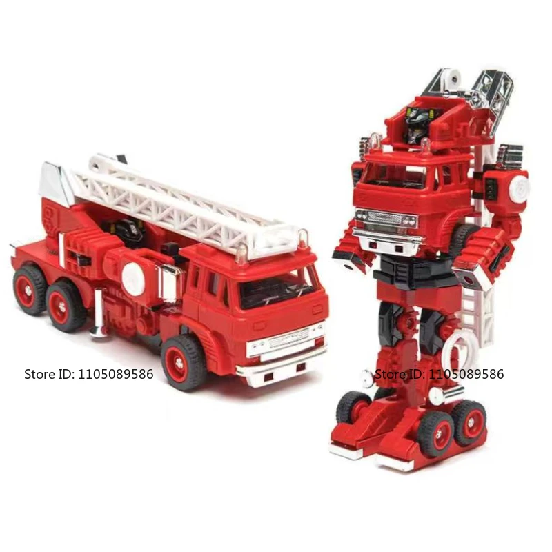 새로운 재고 트랜스포머 G1 시리즈 인페르노 인기 장난감 모바일 완제품 장식품 스튜디오 선물 피규어