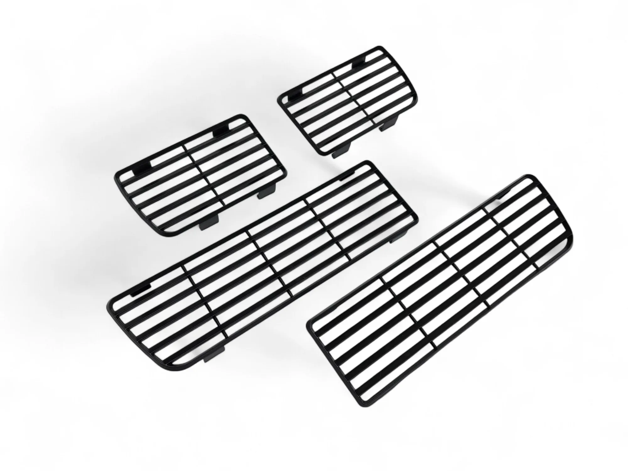 مصد شبكي عاكس للمؤشر من الدرجة الممتاز مظهر كلاسيكي لسيارة VW Golf GTI MK3 Vento Jetta VR6 4 قطع متضمنة #2