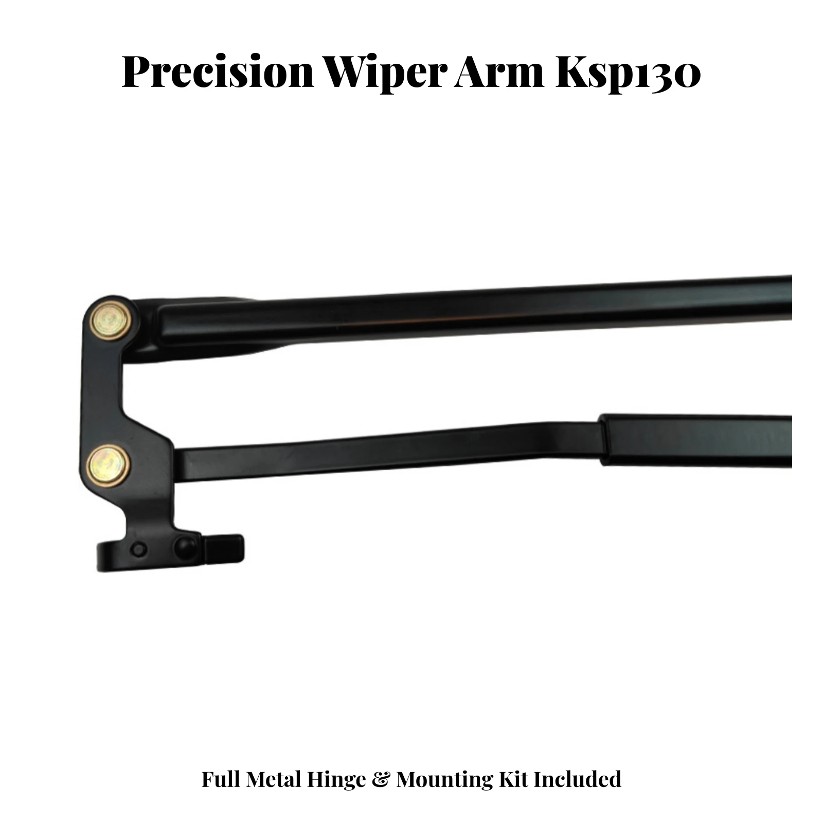 Auto Parts Metal Front Windshield Wiper Arm Auto Part Black for Car Owners, Vehicle Maintenance