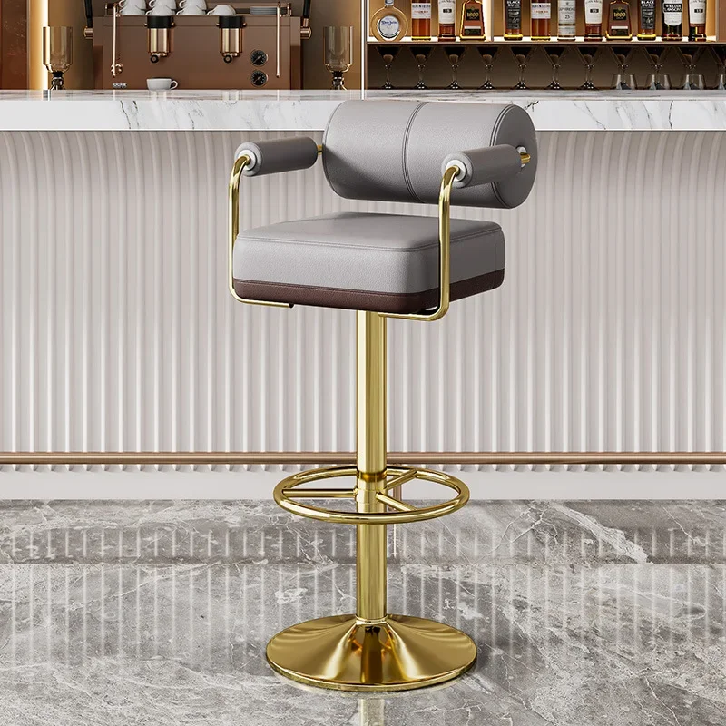 Household High Bar Stool Cashier Bar Chair High Stool Bar Chair Lift Chair Commercial Bars Table and Chairs Front Desk Stools