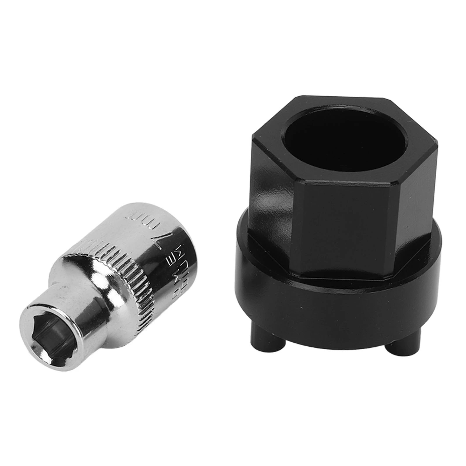 AC Compressor Clutch Hub Remover with 7mm Socket 3/8in Drive for Denso Clutchless Compressors Drive Hub 5SE09C 5SE12C
