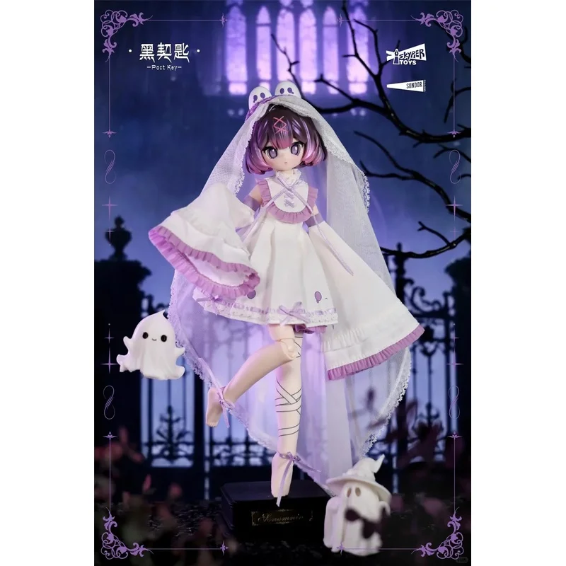 Genuine Pact Key Forgotten Castle Series Special Six MJD Movable Figure Blind Box Mystery Box Caixa Caja Dolls Gift Desktop