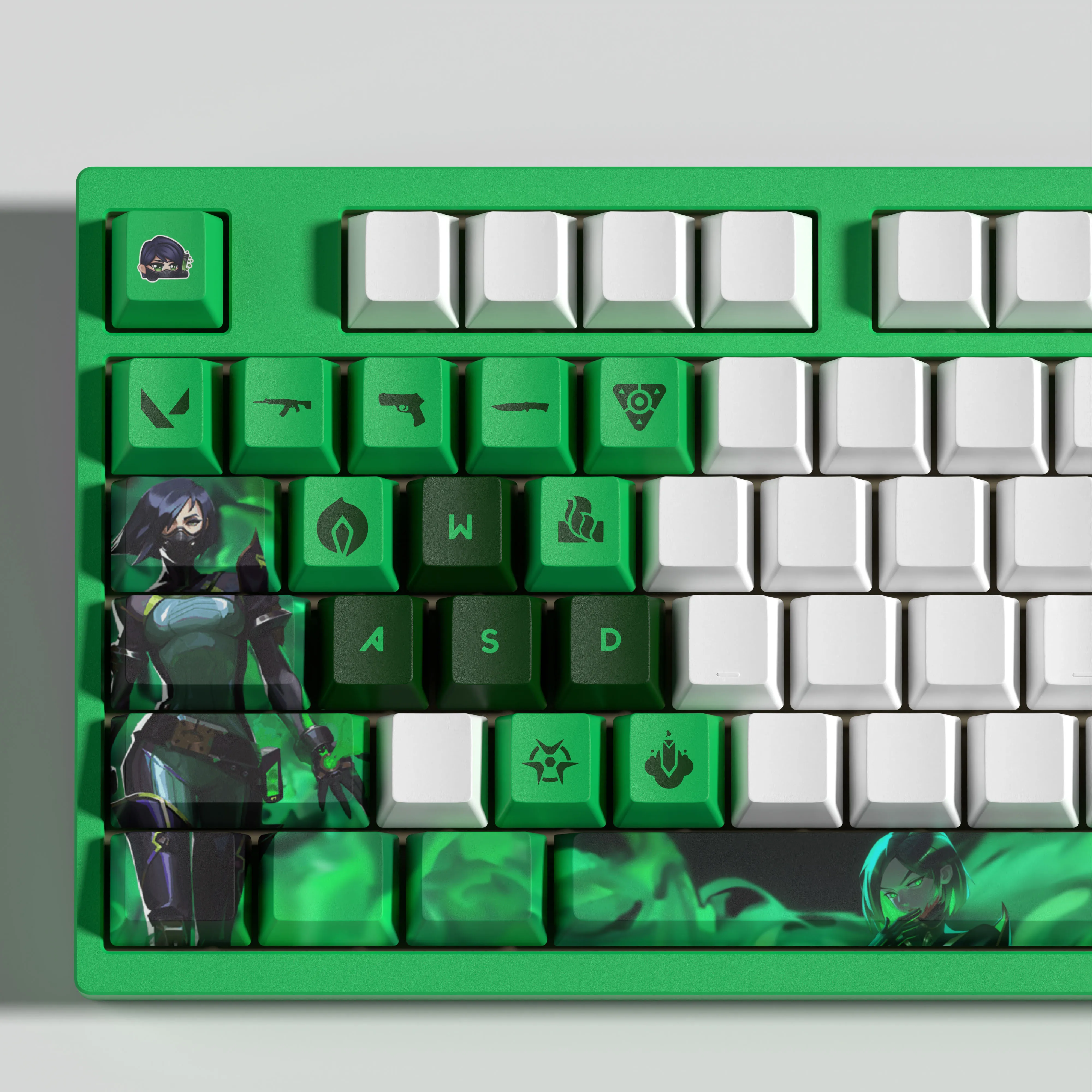 VIPER KEYCAPS yeni tasarım Valorant keycaps 29KEYCAPS mekanik klavye için OEM profil oyunu Keycaps