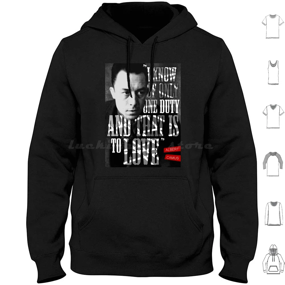 Albert Camus Quote Hoodies Long Sleeve Albert Camus Camus Books Reading Literary Book Nerd Book Worm Bookish Classics