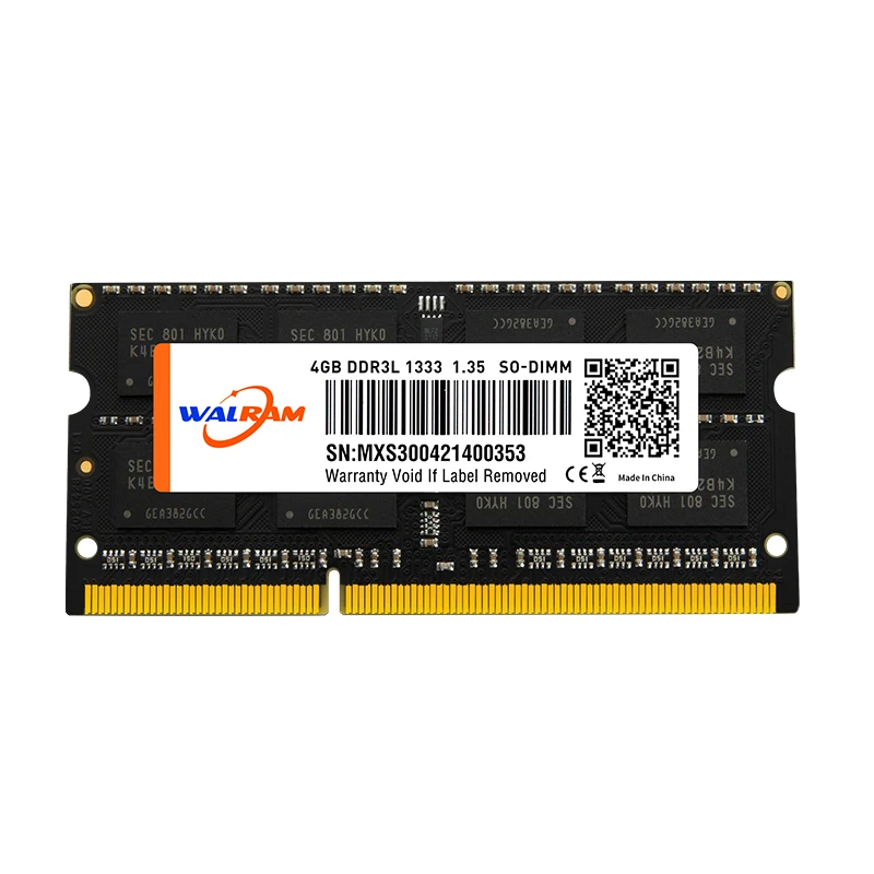 WALRAM-Memoria Ram DDR4 DDR3 para portátil, 4GB, 8GB, 16G, 1600, 1333, 1866 MHz, DDR3L, 2133, 2400, 2666MHz 3