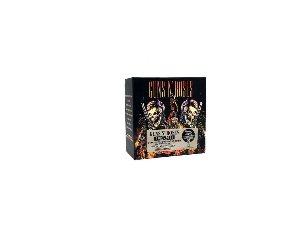 America Rock Heavy Metal Band 1987-2011 9CD+2DVD Music CD Collection Gift Box  Collection Gift Box