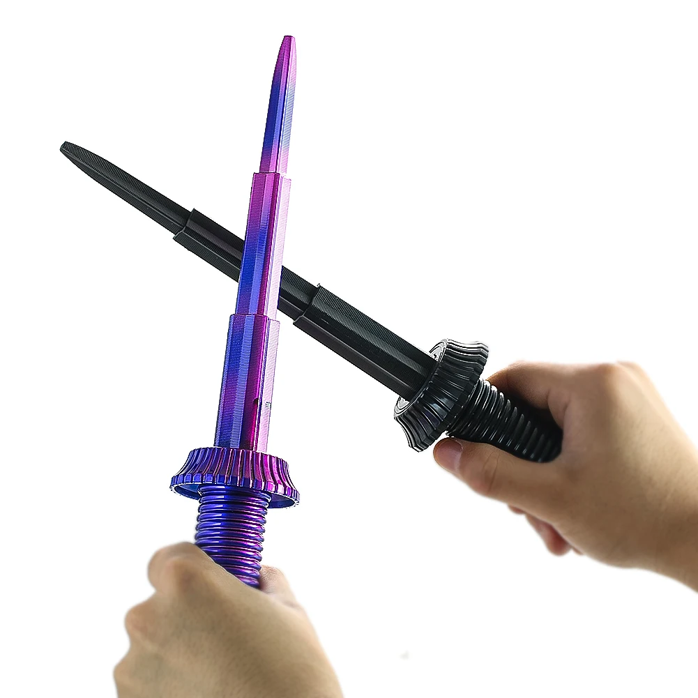 Retractable Katana Sword Telescopic Toy Gravity Scalable Espada Decor سيف كاتانا Japanese Samurai Cosplay Decompression Craft
