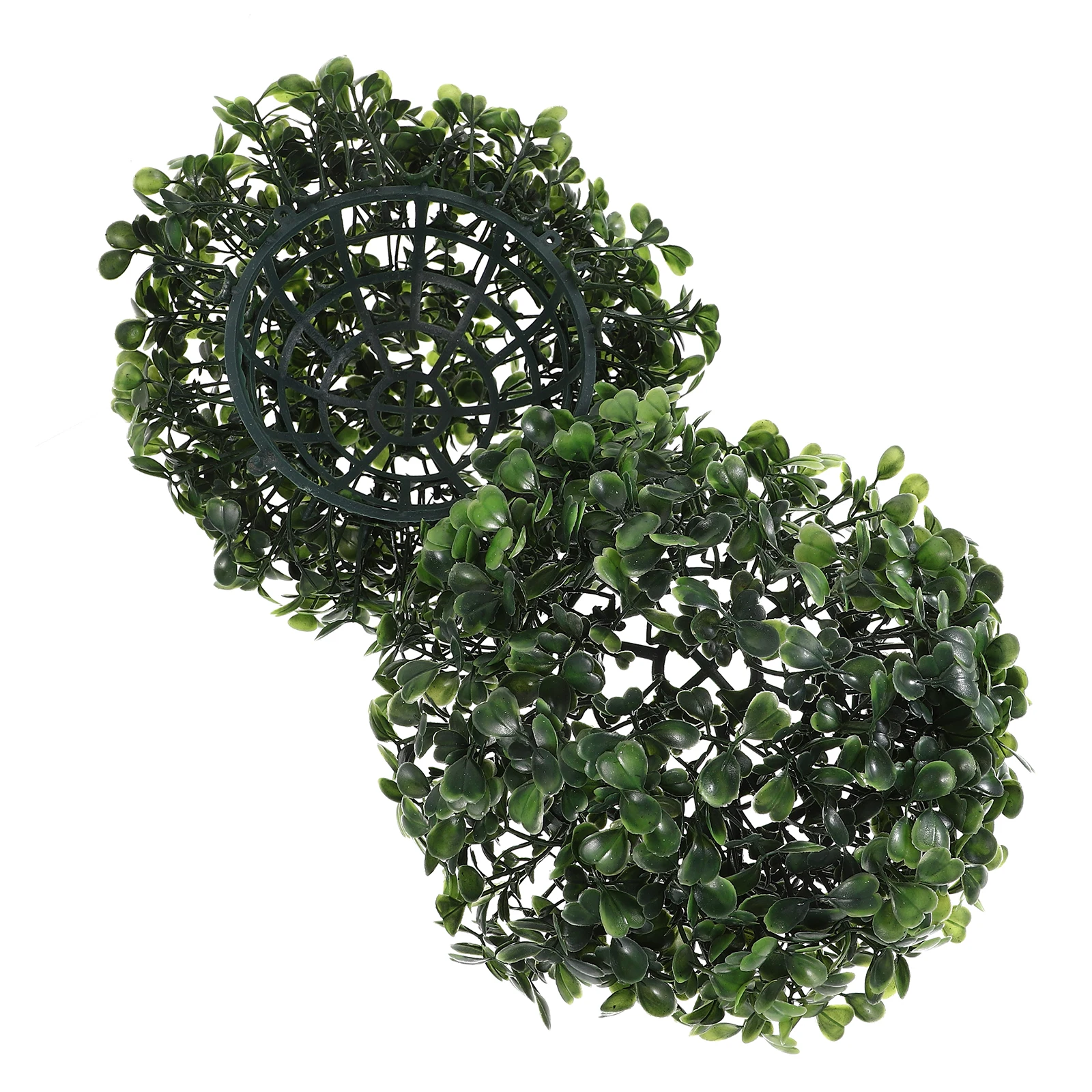 

2pcs Artificial Milano Balls 18cm Diameter Plant Decor for Home Party Wedding Stage Coffee Shop Hanging Grass Balls Simulated
