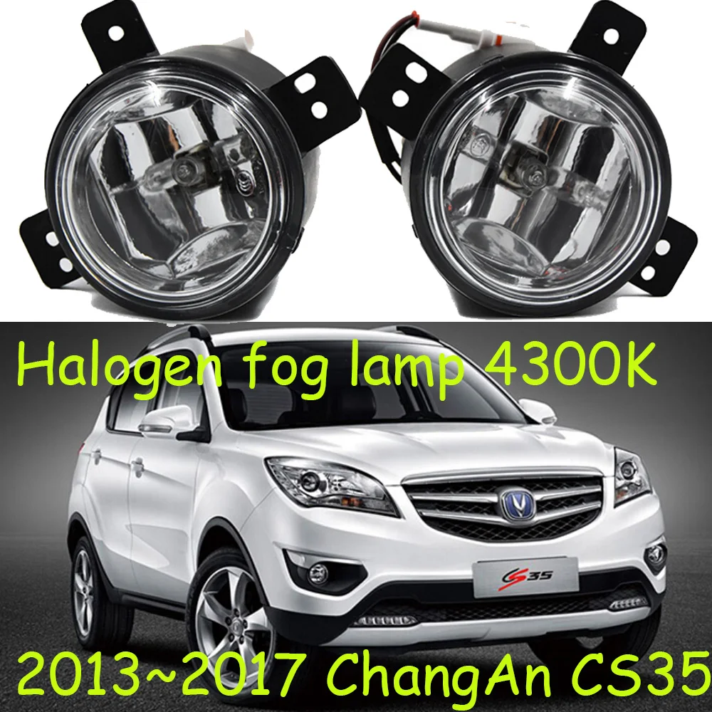 car bumper chang an headlight changan cs35 daytime light 2016~2018y DRL car accessories LED headlamp for fog light