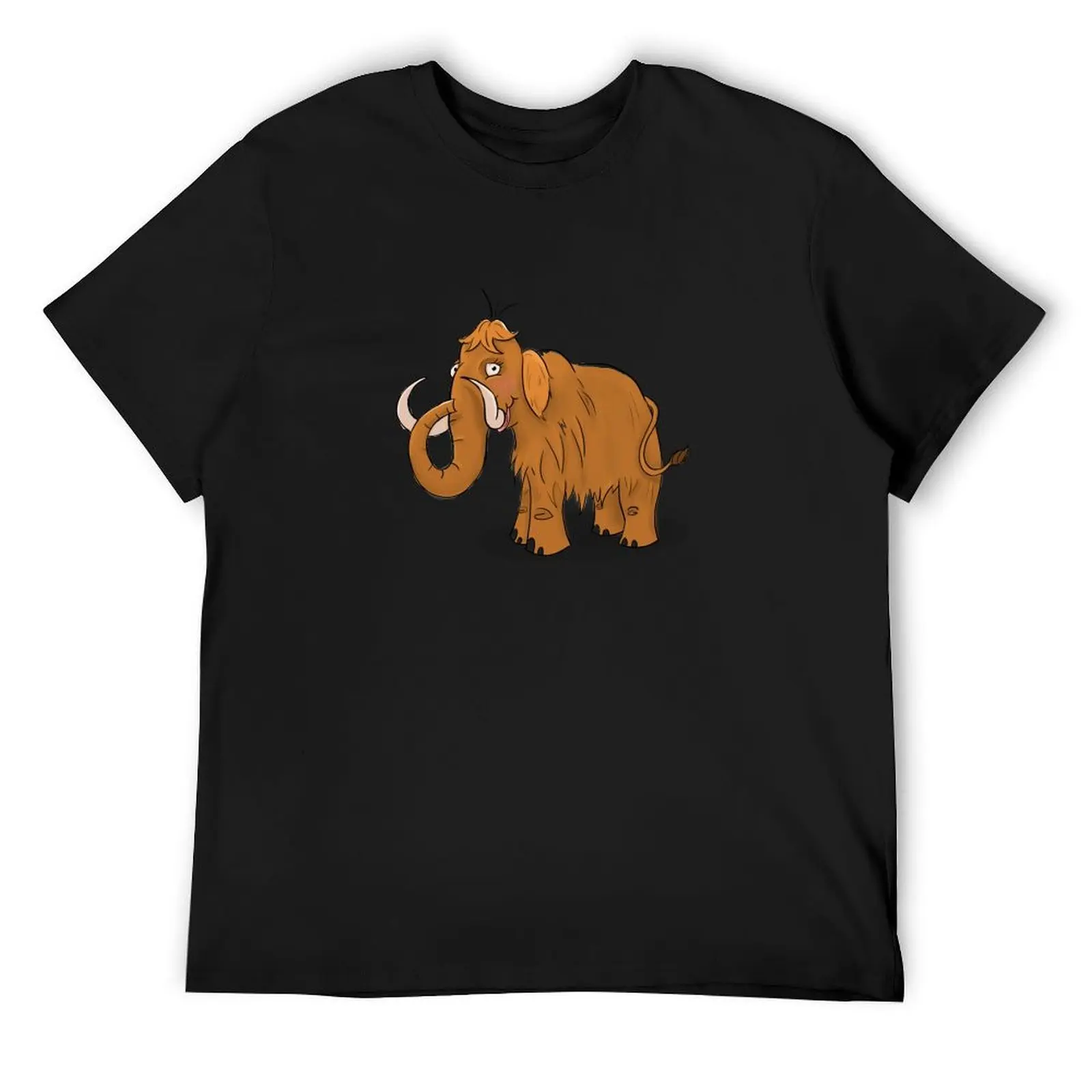 

Bristle The Mammoth T-Shirt anime stuff football t shirt Anime t-shirt summer 2025 mens graphic t-shirts