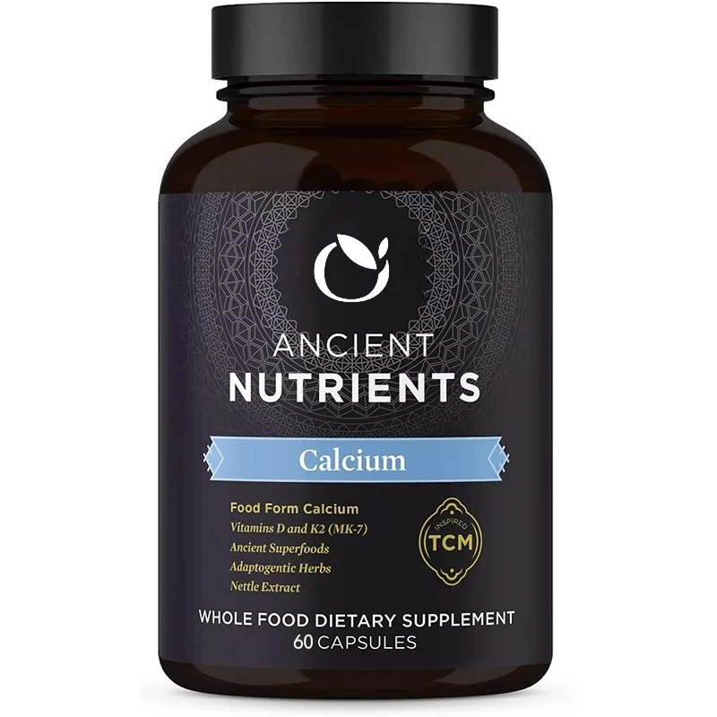 

Calcium Supplement Containing Vitamin D and Vitamin K2, Supporting Bone Health and Immune Support -60 Pills