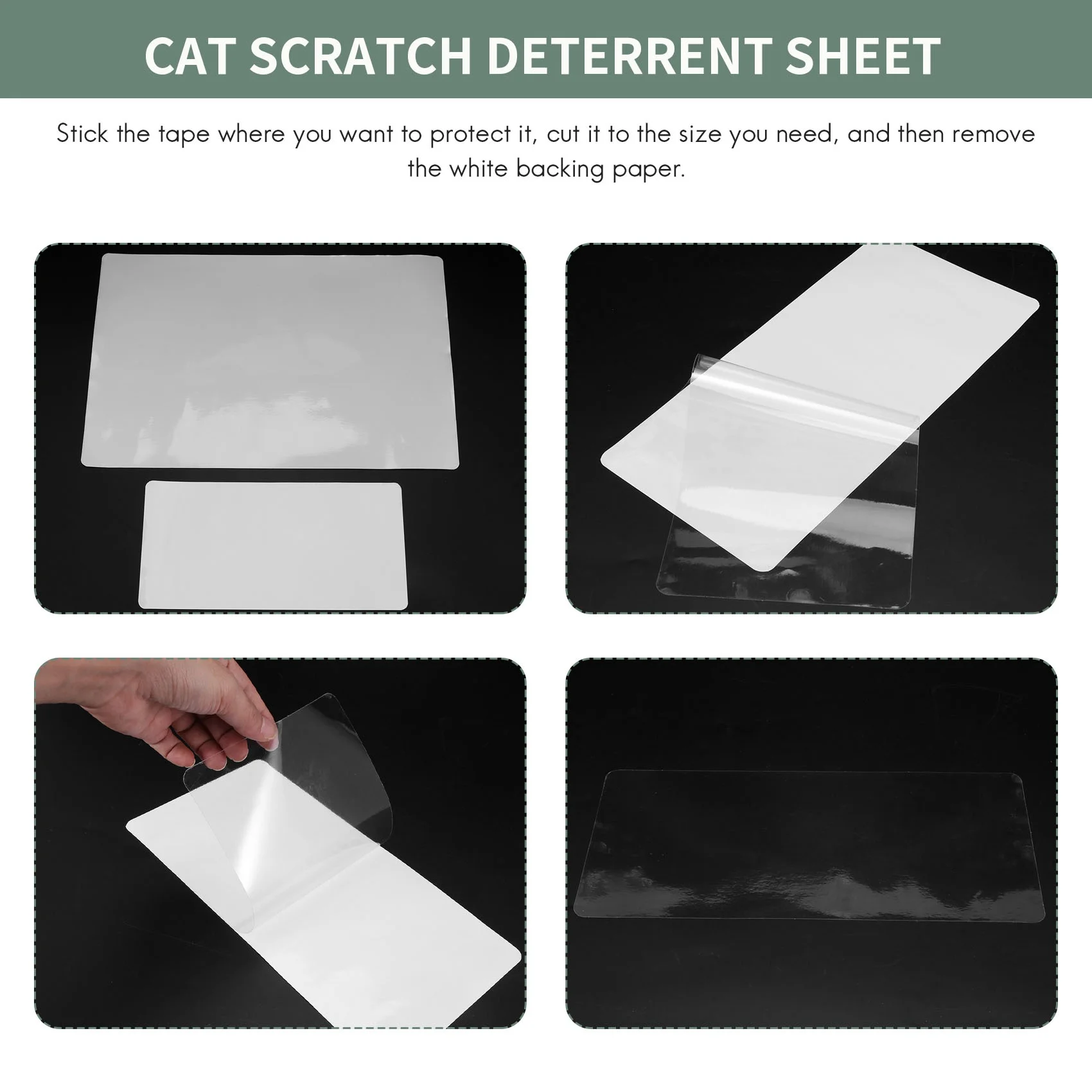 

A56X Набор из 10 штук: лента-отпугиватель для кошек, защита от царапин для мебели, защита для дивана, коврик для царапания кошек