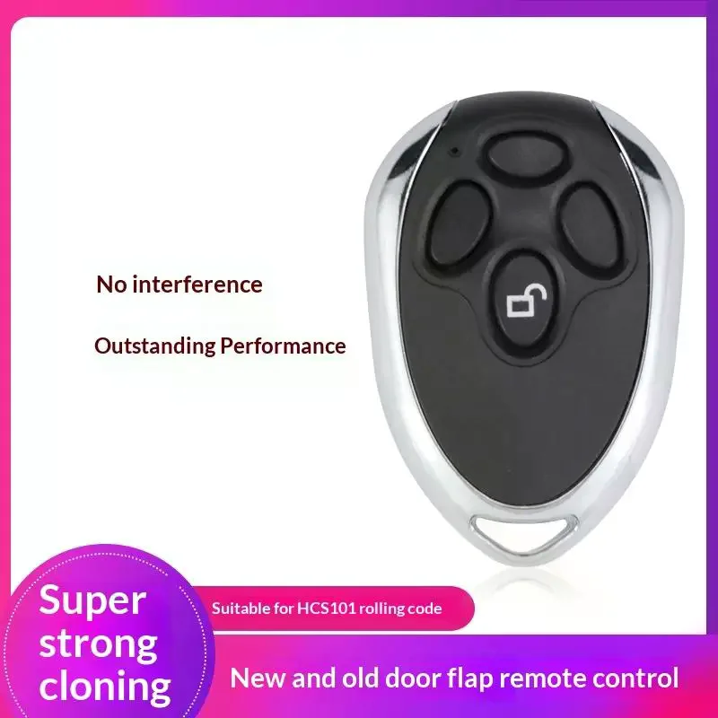 Secure 12V 24V HCS101 Code Remote Controller for Peaceful Door Exit Control