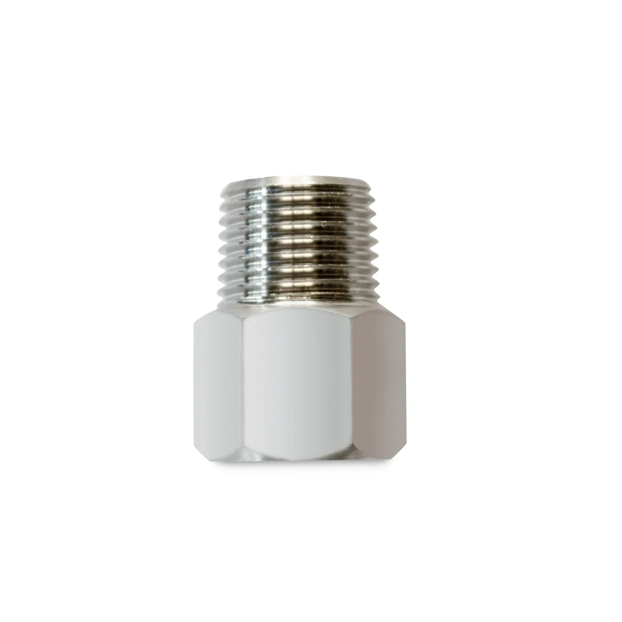 G1/2 to G3/8, 9/16-24 UNEF, 1/2 NPT Reducer Pipe Fittings Brass or Stainless Steel Threaded Water Hose Adapter Male Female