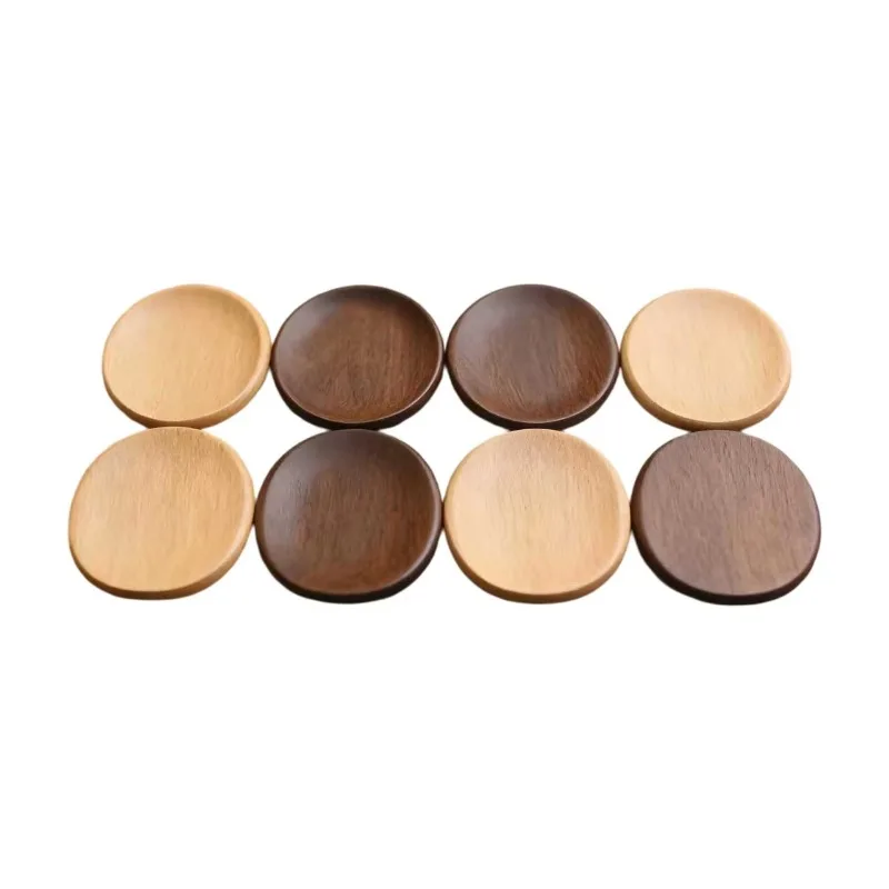 withLarge size custom numerical control processing wooden beverage coaster set,  drilling function