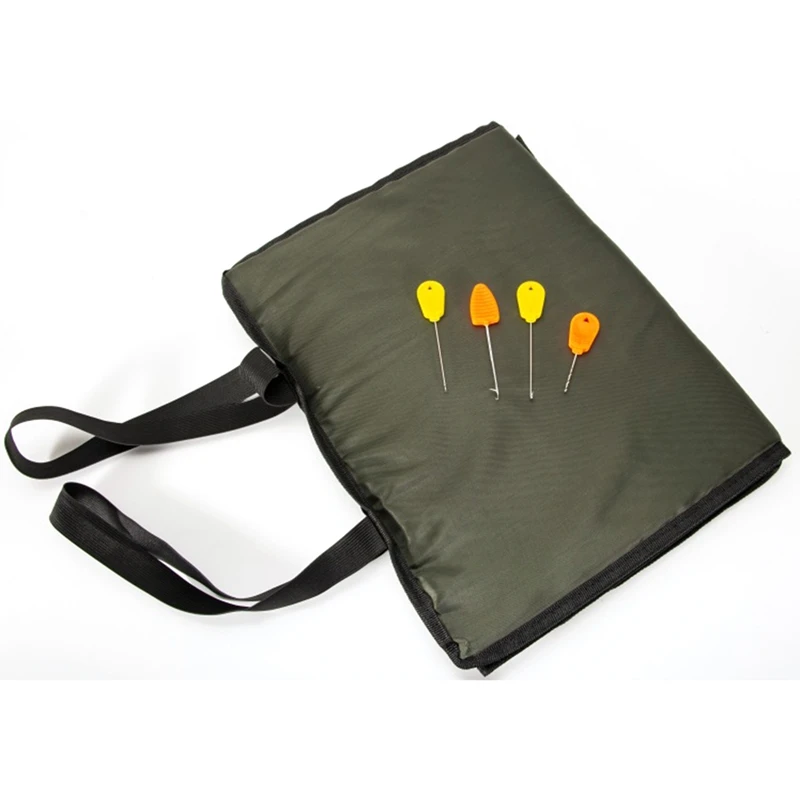 Quick Fishing Folding Mat 4 Pcs Baiting Needles Set Foldable Carp Fishing Mat Kits