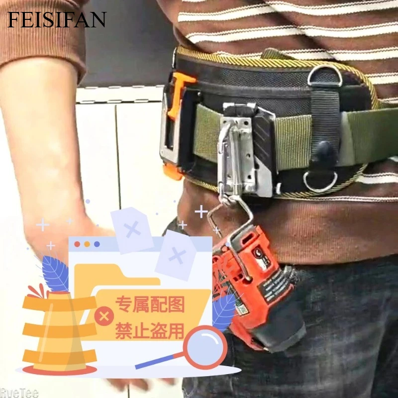 Stainless Steel Quick Hang Spring Tool Hook Handmade Accessory Compatible With Tajima Belt Buckle Practical Gift For Men