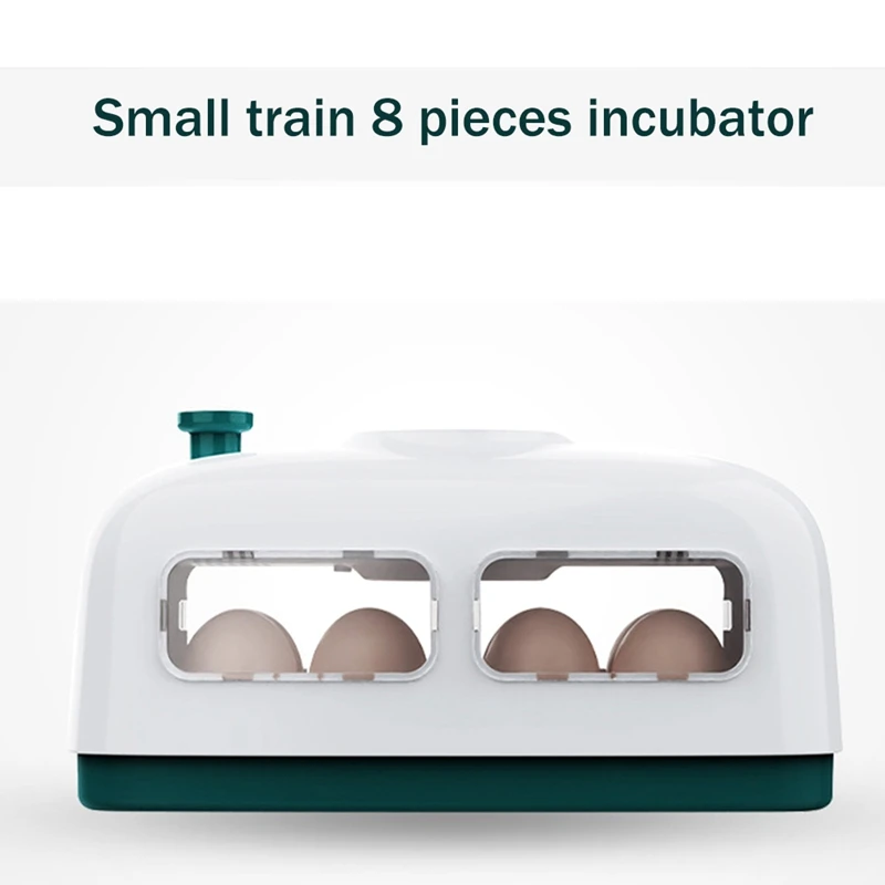 8 Puzzle Incubators Small Incubators Eight Incubators Eggs Incubator Fully Automatic Turning EU Plug