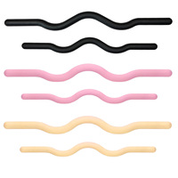 Adjustable 15Lb Silicone Stainless Steel Ankle Wrist Weights Kit for Pilates/Yoga for Studio Use