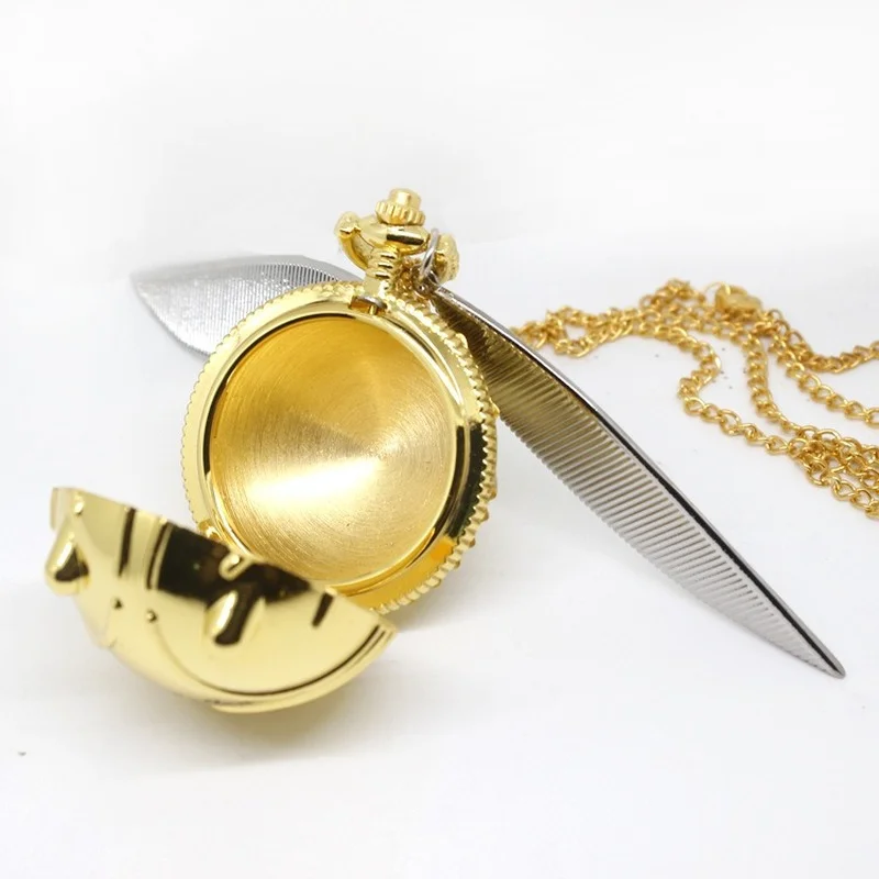 Magic Academy Cosplay Badge Golden Snitch Ketting Metalen Hanger Gift