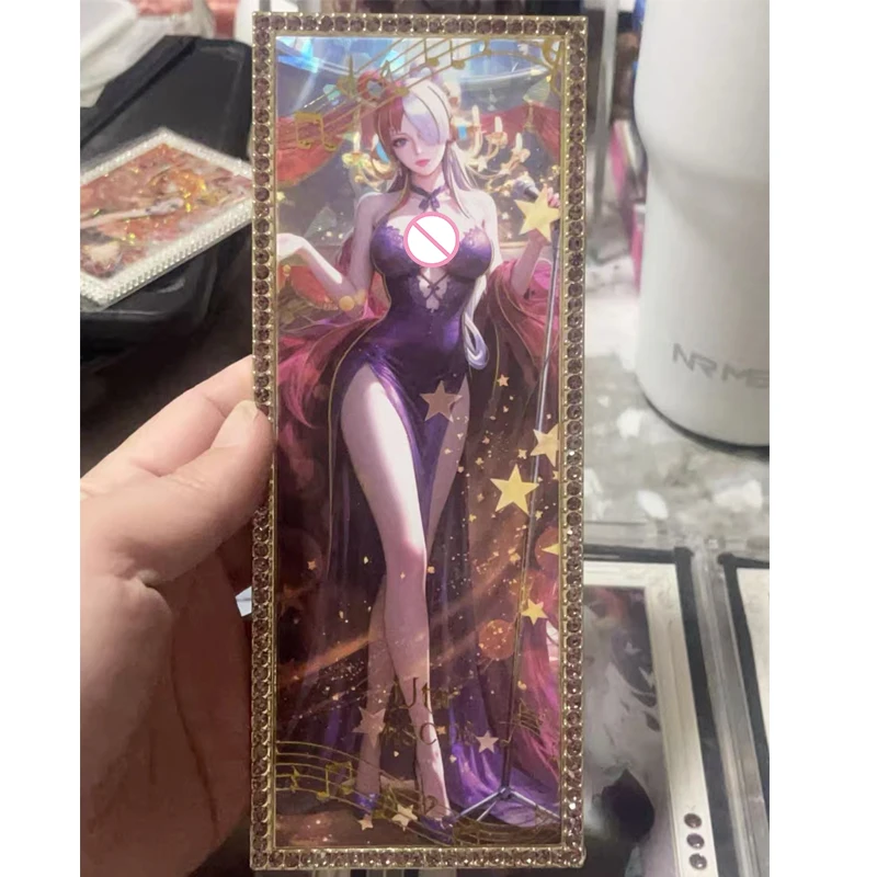 Anime Een Stuk Nami Hancock Uta Shirahoshi Yamato Vivi Diamanten Kaarten Collectie Kaarten Kerst Verjaardagscadeautjes Kinderspeelgoed