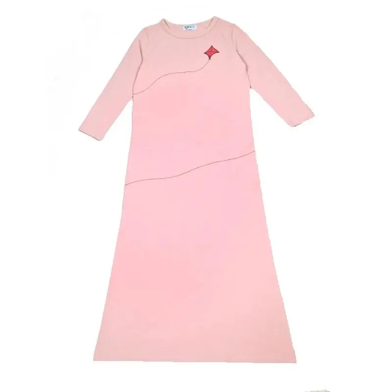 Modal Soft Pyjamas – Pink Maxi Dress