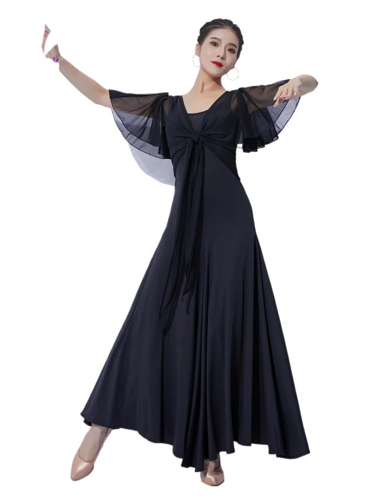 

Modern Dance Dress Professional National Standard Dance Dress Ballroom Dance Professional Competition Clothing 2426