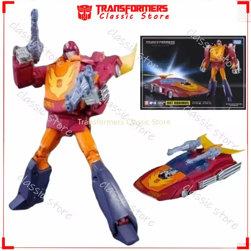 In Voorraad Transformatoren Speelgoed Meesterwerk MP-28 Hete Rodimus Ko Editie Klassieke Actiefiguren Cybertron Autobots Verzamelbaar