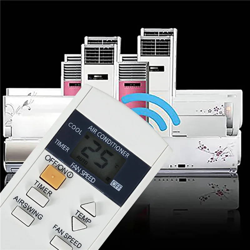 

SQPP-3X A75C3740 Remote Control For Panasonic Air Conditioner A75C3740 A75C3733 English Remote Control Replacement