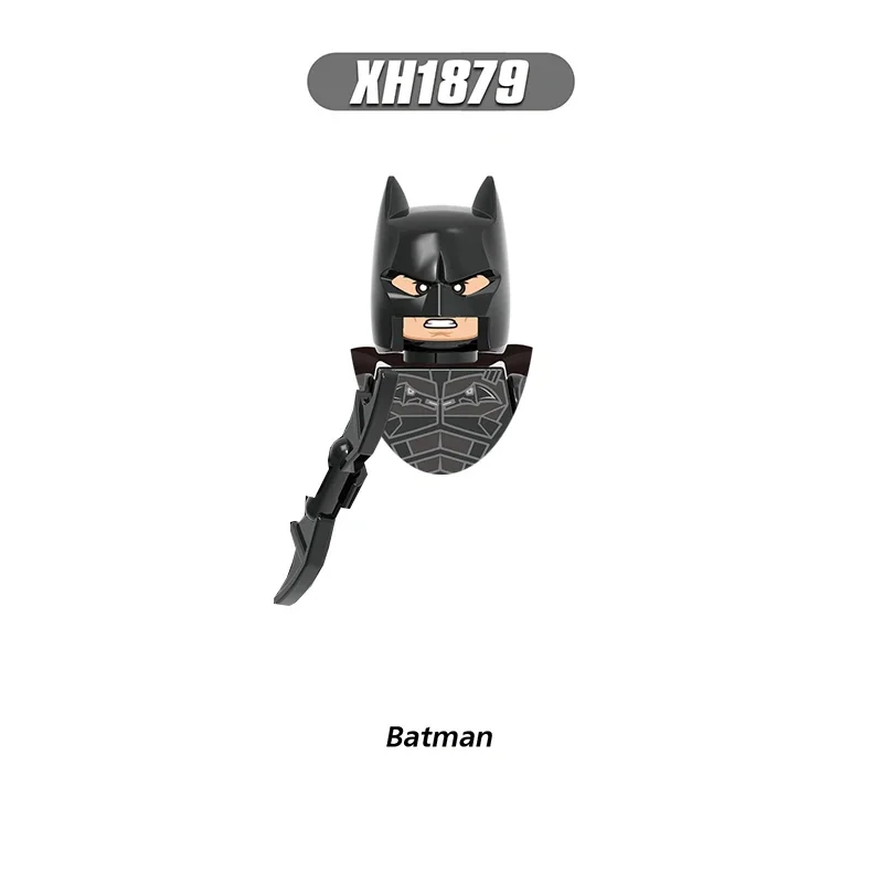 X0334 Batman Xatwoman Bruce Wayne Penguin Riddler Alfred Pennyworth James Gordon Building block boy birthday toy