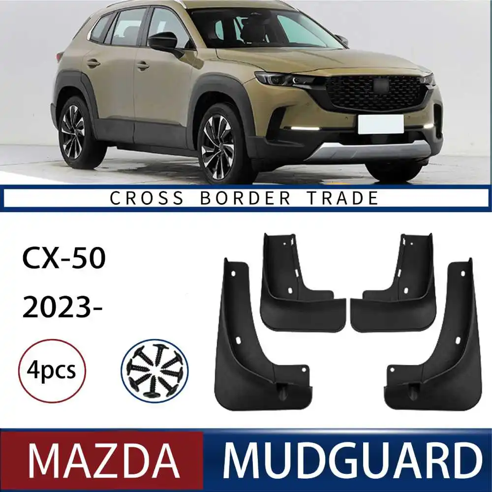 Dla Mazda CX-50 20223 ABS błotniki samochodowe osłona przeciwbryzgowa błotniki błotniki przedni tylny błotnik akcesoria samochodowe