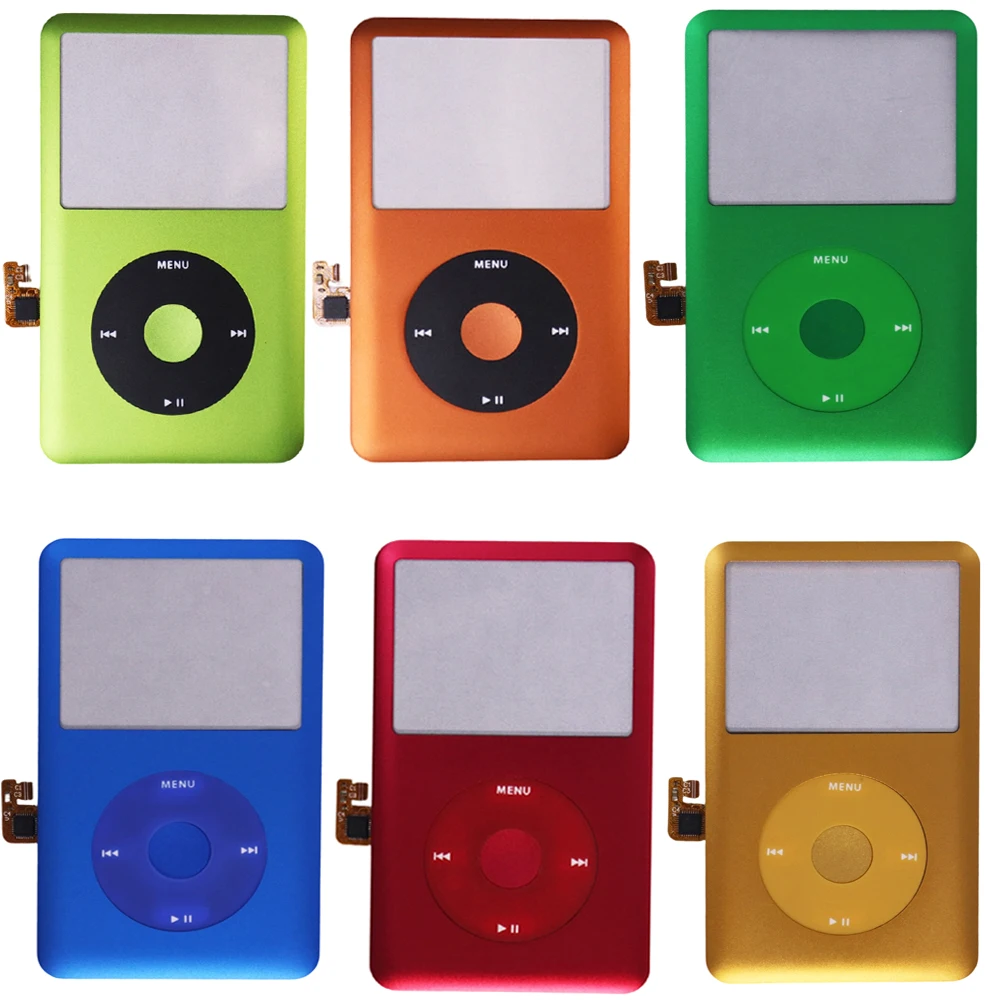 iPod Classic Front Faceplate Clickwheel Button Center Housing Cover Case for 6th 7th Gen 80GB 120GB 160GB