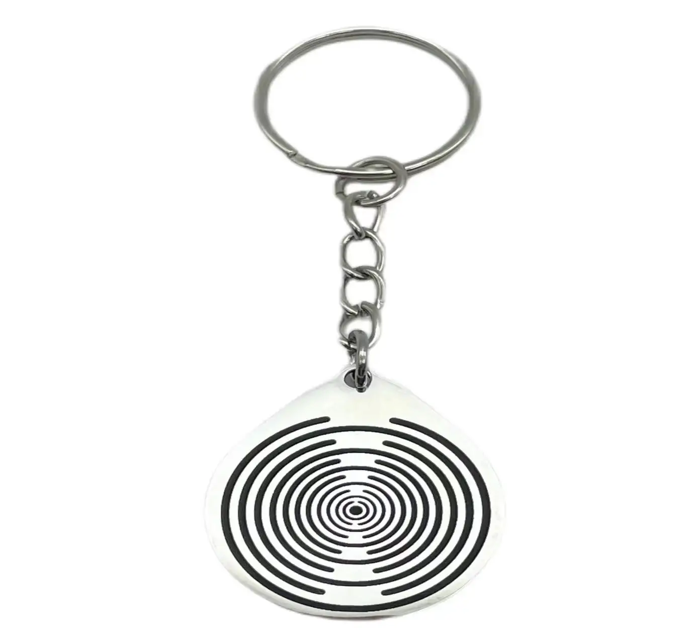 Lakhovsky-llaveros MWO con ondas EMF de radiación, potente pegatina antirradiación, llaveros de dos caras
