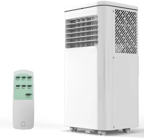 

Portable Air Conditioner 10000 BTU, 3-in-1 AC with Dehumidifier & Fan, 24H Timer, Remote, Window Kit for 450 Sq.Ft