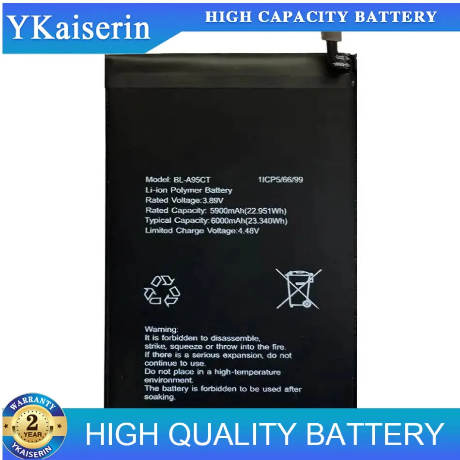 Fast Charging Mobile Phone Battery 6000Mah For Koobee BL-A95CT