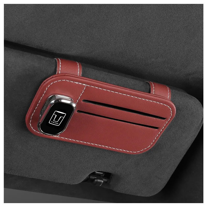 

For Tank 300 City 300 Border 400 500 PHEV 700 800 Tank500 Tank400 Car Eyeglass Holder Glasses Storage Clip Car Sunglasses Holder