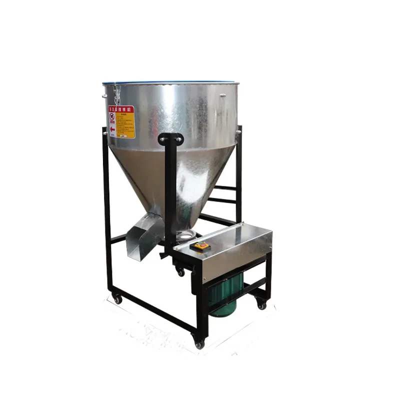 Stainless steel granule powder fish and shrimp feed mixer farm equipment wheat seed dressing coating mixer