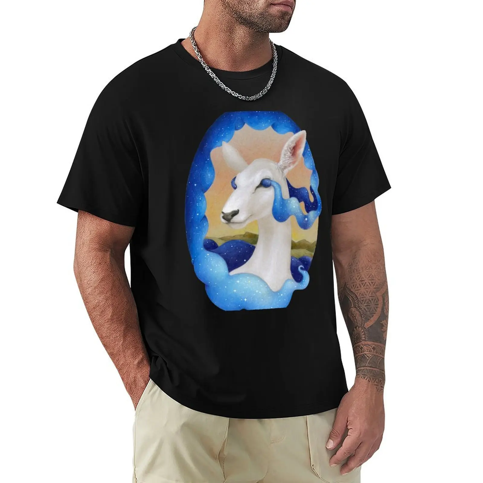 White Deer - Spirit of the Woods T-Shirt Construction Work Tee Shirt