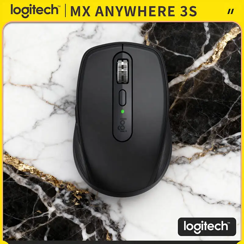 

Wireless MX Anywhere 3S - 8000 DPI Tracking, MagSpeed Scroll, Anti-Slip Grip, Perfect for Classroom Teaching & Work