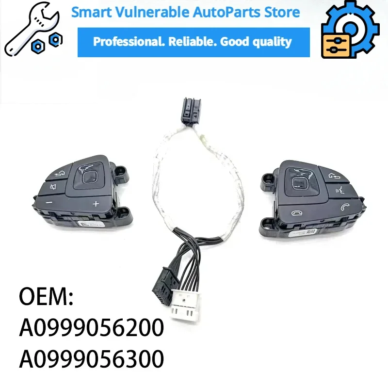 A0999056200 Steering Wheel Left/Right Button For Mercedes Benz W213 C238 E Class OEM A0999056300