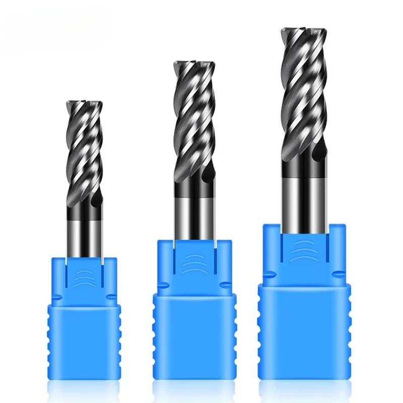 Milling Cutter Hrc50 4-Flute End mill Alloy Tungsten Steel Cnc Making Wholesale Top Milling Machine Tools For Steel Woodworking