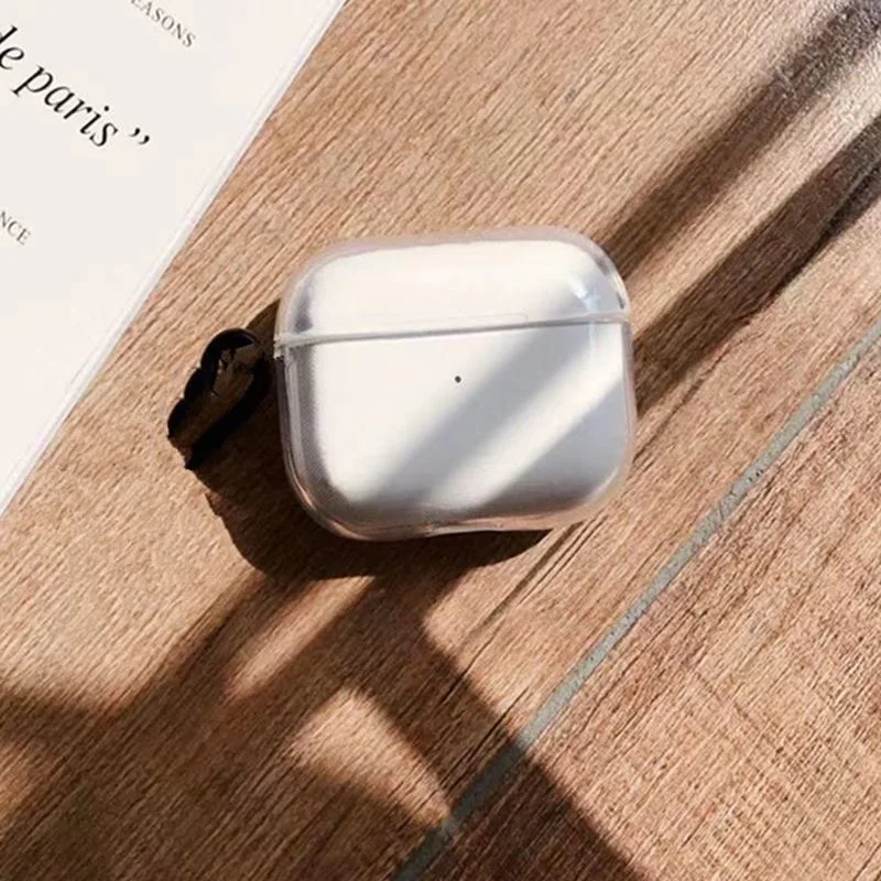 Neue, transparente, weiche TPU-Schutzhülle für Airpods 5 2026, stoßfest, mit Trageband für Airpods 5 4 Ladehülle, Schutzabdeckung – Detail 6