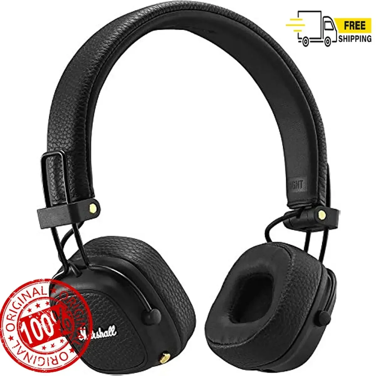 Auriculares inalámbricos Bluetooth Marshall Major III, auriculares supraaurales con sonido envolvente 3D, graves profundos, para deportes, videojuegos y video, con micrófono