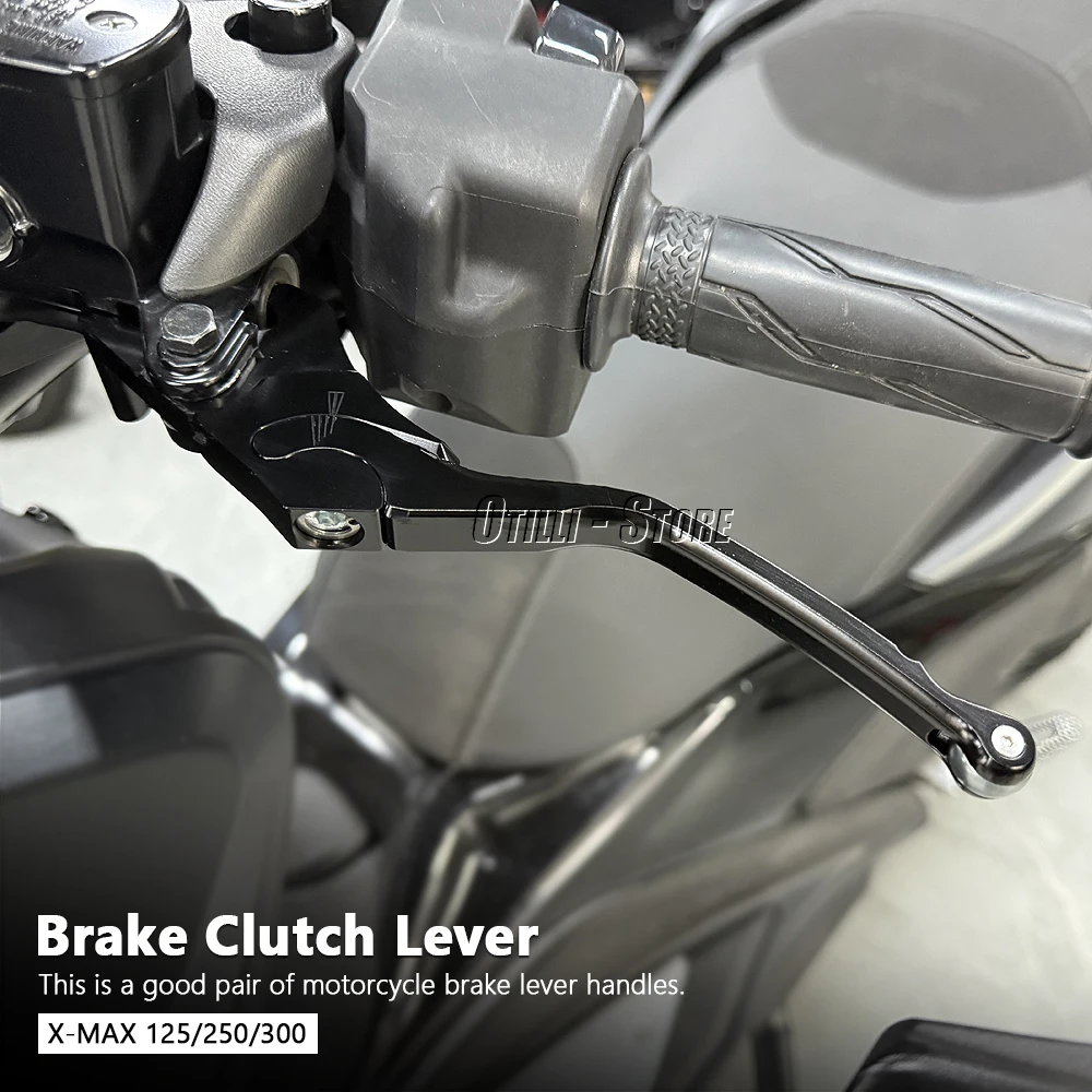 جديد دراجة نارية CNC الألومنيوم دواسة فرامل رافعة مقبض التحكم لياماها X-MAX 125 X-max 250 XMAX 300 XMAX 125 XMAX 250 XMAX 300