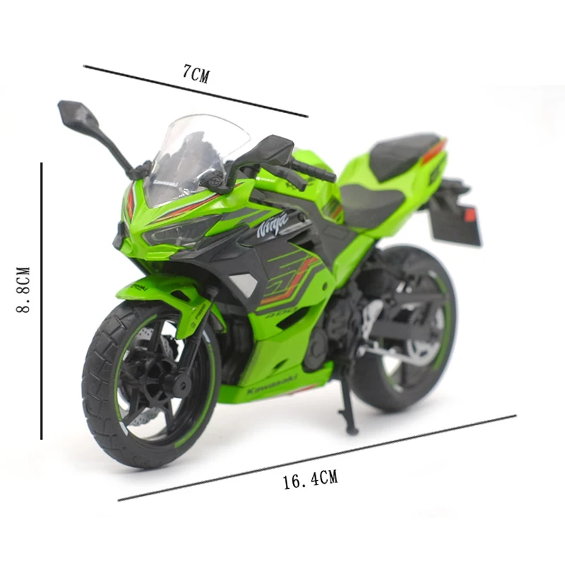 Maquette Moto Kawasaki Z900 1/12 En Alliage – Modèle Collection Avec Suspension, Roues Caoutchouc Et Moteur Détaillé