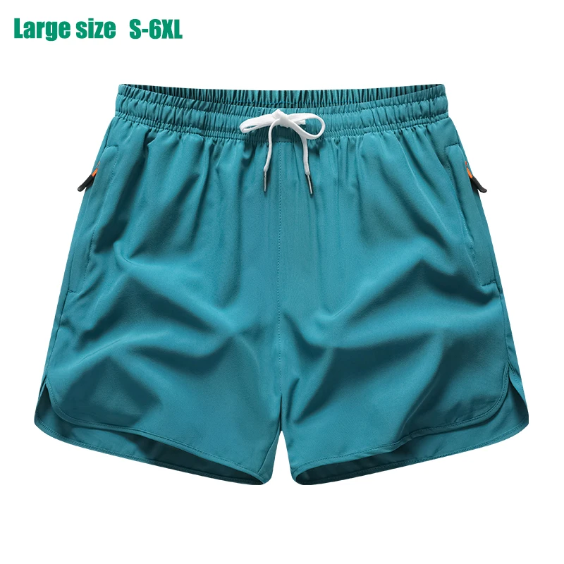 Summer New High Quality Men's 3/4 Shorts Thin Comfortable Breathable Sweat-absorbing Quick Drying Sports Fitness Shorts image 4