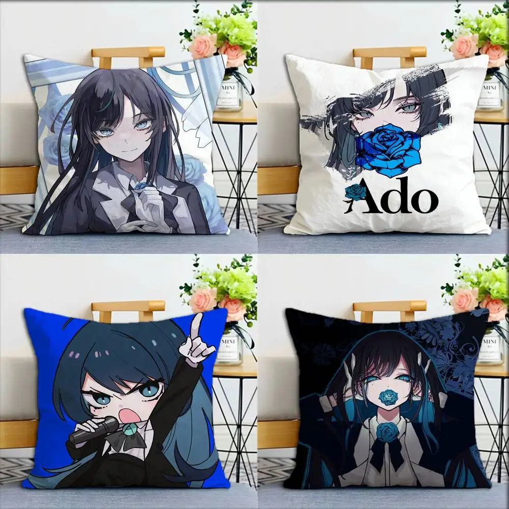 

Virtual Singer A-Ado K-KyogenS World Various Sizes Square Pillow Case For Car Home Bedchamber Decor