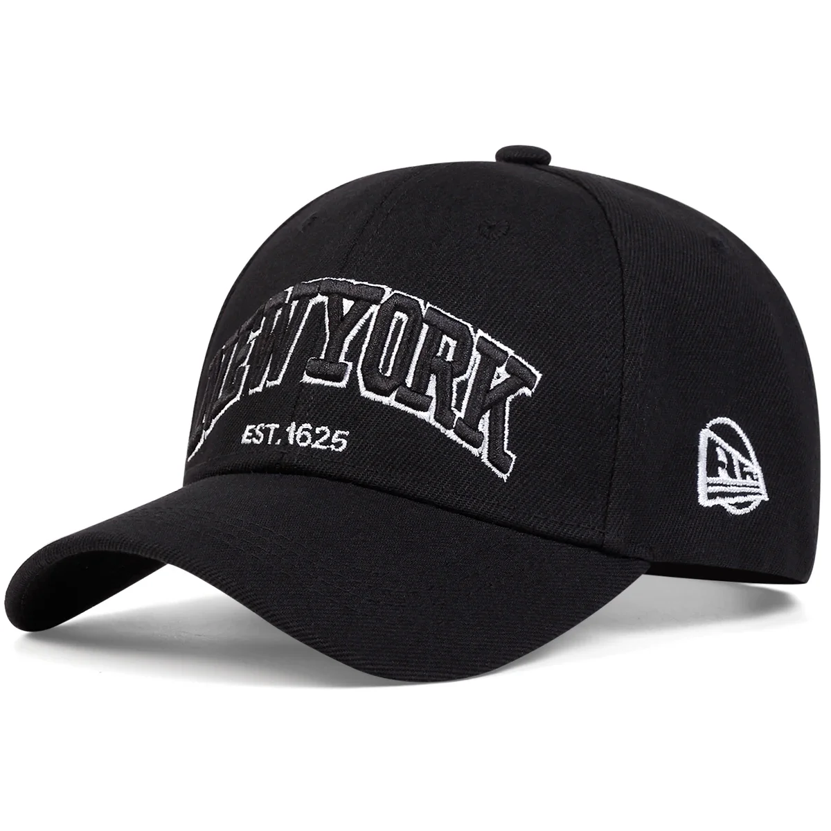 Unisex NEWYORK Letter Embroidery Baseball Caps Adjustable Casual Hats Spring and Autumn Outdoor Sunscreen Hat